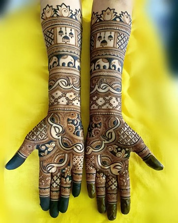 Mind Blowing Mehndi Pattern